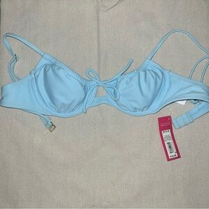Light Blue Bikini Top